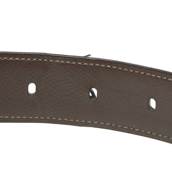 Cartier Black Leather Belt